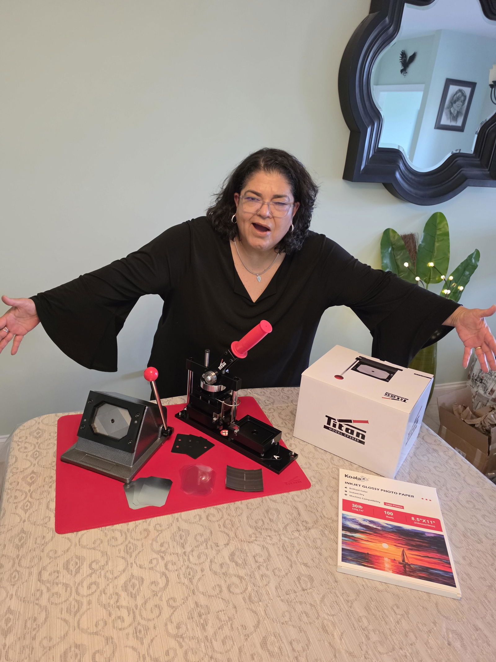 Elida Titan Press magnet making machine review photo